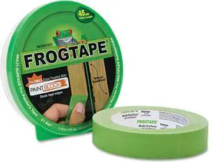 FrogTape Multi Surface Painter Tape
0.94" Width x 45 yd Length - Polymer - Self-adhesive - 1 / Roll - Green