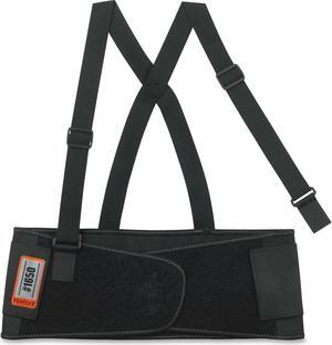 Ergodyne Corporation Back Support Elastic Detachable Suspenders Large Black