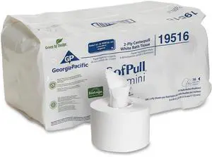 Georgia Pacific Professional SofPull Mini Centerpull Bath Tissue 5 1/4 x 8 2/5