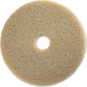 Genuine Joe Ultra High-Speed Floor Pads 20" 5/CT Champagne 91320