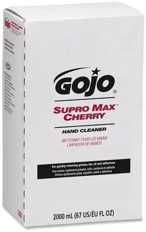 GOJO® SUPRO MAX™ Cherry Hand Cleaner 2000 mL Refill for GOJO® PRO™ TDX™ Dispenser   1 each