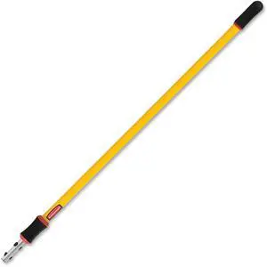 Rubbermaid Commercial HYGEN Extension Pole 4'-8' L 1.4" Diam Aluminum YW