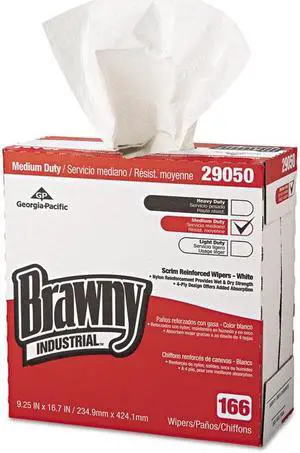 Georgia Pacific GPC 290-50/03 Brawny Industrial 4-Ply Scrim Reinforced Paper Wipers