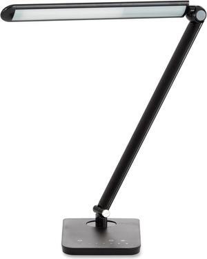 Safco 1001BL Vamp Lighting - Multi-pivot Neck - 16.75" High - Black