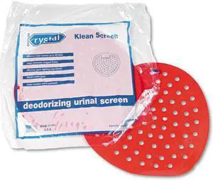 Boardwalk - 1001 - Urinal Screen, Cherry Fragrance, Red, 12/Box