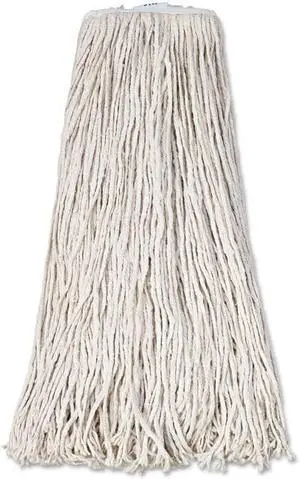 Boardwalk - UNS 232C - Mop Head, Premium Standard Head, Cotton Fiber, 32oz, White, 12/Carton