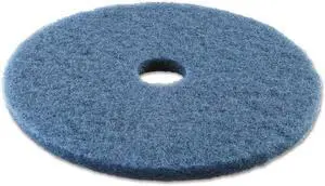 Boardwalk 4020BLU 20 in. Standard Scrubbing Floor Pads, Blue