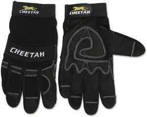 Mcr Safety Cheetah 935ch Gloves, Small, Black 935CHS