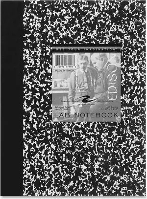 ROARING SPRING 77108 Lab Notebook,8 in. x 10 in.,Green