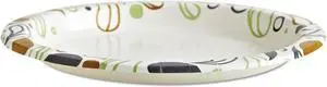 Deerfield Printed Paper Plates 9" Diameter 50 Plates/Pack 20 Packs/Carton