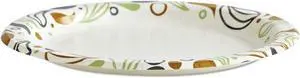 Boardwalk EER6PLT Deerfield Printed Paper Plates, 6 Inch Diameter, 50 Plates/Pack, 20 Packs/Carton
