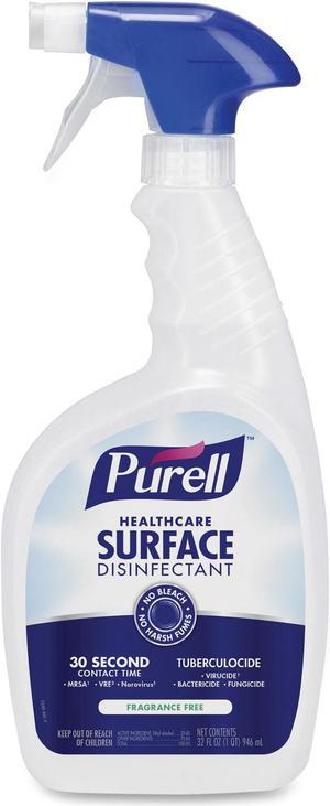 PURELL Healthcare Surface Disinfectant Fragrance Free 32 oz Spray Bottle 1