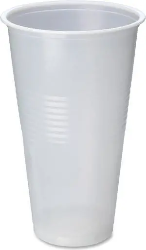 Genuine Joe Translucent Cups 20oz. 50BG/CT Clear 10502