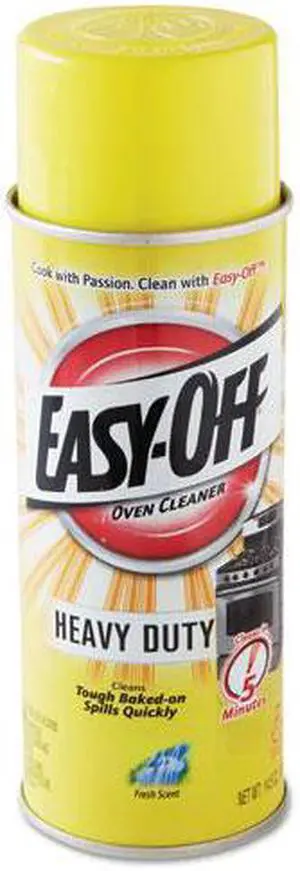 Heavy Duty Oven Cleaner, Fresh Scent, Foam, 14.5 oz Aerosol, 6/Carton