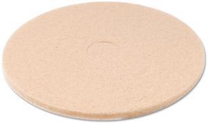 Boardwalk Ultra High-Speed Floor Pads Ultra Champagne 20" Diameter 5/Carton 4020ULT