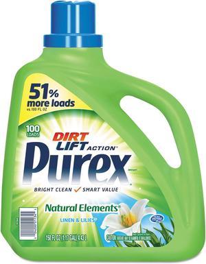 Purex Ultra Natural Elements HE Liquid Detergent Linen & Lilies 150 oz Bottle 01134EA