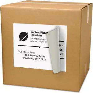 Avery Shipping Labels with TrueBlock Technology 8 1/2 x 11 Matte White 500 91201