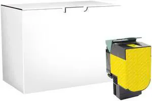 Clover ufactured Lexmark 70C0H40 High Yield Yellow Toner Cartridge 200771