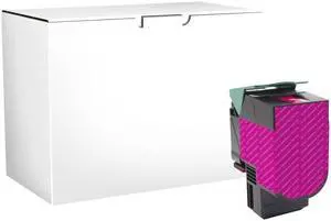 Clover ufactured Lexmark 70C0H30 High Yield Magenta Toner Cartridge 200770