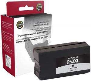 Clover ufactured High Yield Black Ink Cartridge for HP F6U19AN HP 952XL