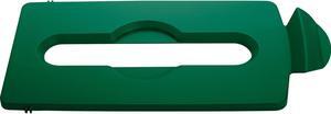 Rubbermaid Commercial Lid Insert Open f/Slim Jim Recycling Stations - Paper GN