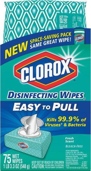 Disinfecting Wipe Fresh Scent 75 Wipes 3.3 oz. White