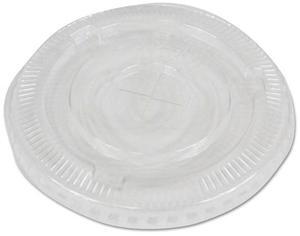 Boardwalk PET Cold Cup Lids Fits 16-24 oz Plastic Cups Clear 2500/Carton
