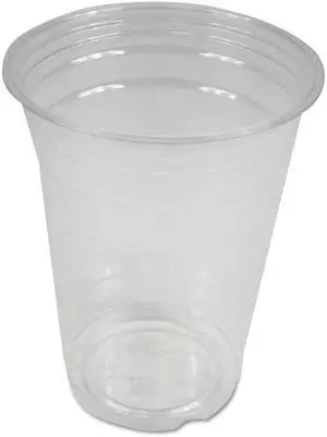 Boardwalk BWKPET16 Clear Plastic Cold Cups