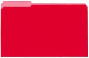 UNIVERSAL File Folders Straight Cut Two-Ply Top Tab Legal Manila 100/Box 16120