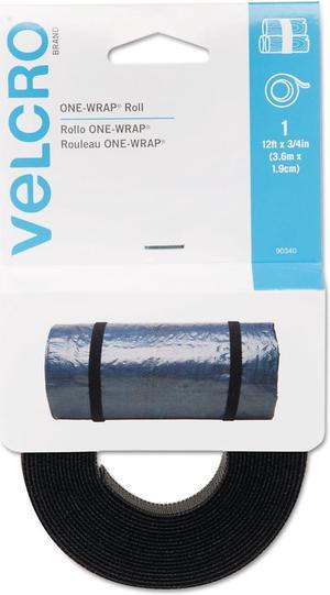 VELCRO USA Inc VEK90340 Get A Grip Velcro - 0.75" x 12.00 ft. - Black