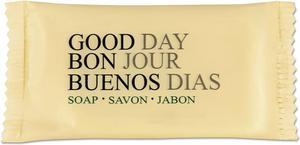 Good Day Amenity Bar Soap Pleasant Scent 3/4 oz 1000 per carton 390075A
