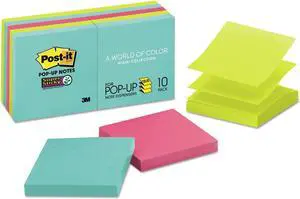 Post-it Flags Self-stick 1/2" 189/PK Assorted Bold 6837CF
