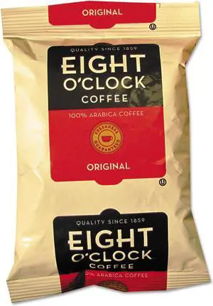 Eight O'Clock Regular Ground Coffee Fraction Packs Original 2oz 42/Carton 320840