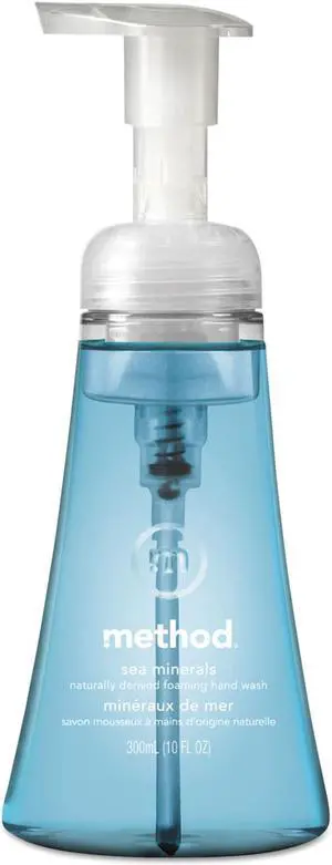 Method 00365 Foaming Hand Wash, 10oz Pump Bottle, Hand Wash, Sea Minerals, 1Each