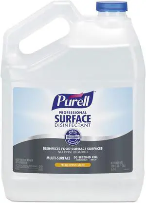 Professional Surface Disinfectant, Fresh Citrus, 1 gal Bottle 434204
