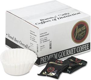 Distant Lands Coffee Coffee Portion Packs 1.5oz Packs French Roast 42/Carton 308042