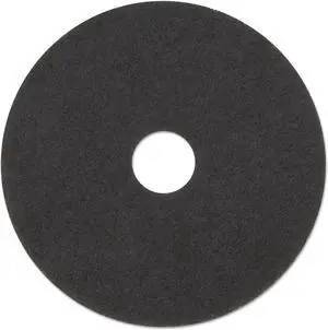 Standard Stripping Floor Pads 12" Diameter Black 5/Carton