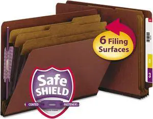 Smead Folder,Et,Class,Ltr,3sec 26865