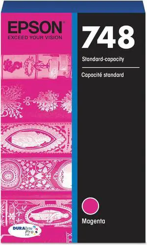 EPSON PRINT T748320 T748 MAGENTA INK CARTRIDGE