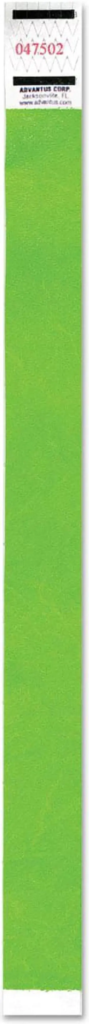 Advantus Security,Wristbnds,500,Gn 91122