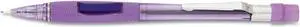 Pentel Quicker Clicker Mechanical Pencil 0.7 mm Transparent Violet Barrel