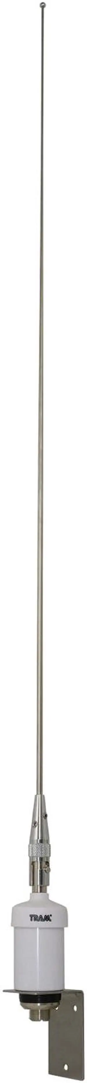 TRAM 1602 38" VHF 3dbd Gain Marine Antenna with Quick-Disconnect Thick Whip Silver
