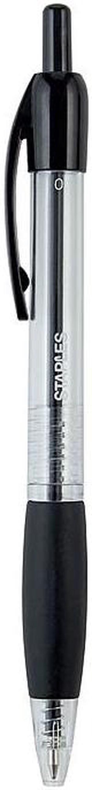 Staples BALLPOINT PEN .7MM BLACK DZ 2498023