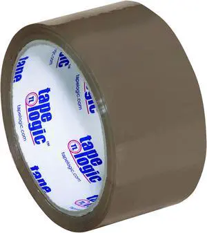 Tape Logic #600 Hot Melt Tape 1.6 Mil 2" x 55 yds. Tan 6/Case T901600T6PK