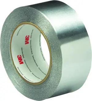 3M 425 Aluminum Tape  3 in Width x 4.6 mil Total Thickness  Flame Retardant   300 F  85312 PRICE is per ROLL
