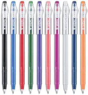 Pilot FriXion ColorSticks Erasable Gel Ink Pens Assorted 0.7 mm 10/Pack 32454
