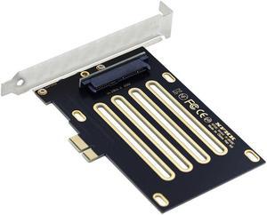 PCI-E 4.0 X1 Lane to SFF-8639 U.3 Host Adapter for NVMe PCIe SSD