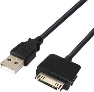USB Sync Data Transfer Charging Cable Wire Cord for Microsoft zune zune2 zuneHD  Black 100cm