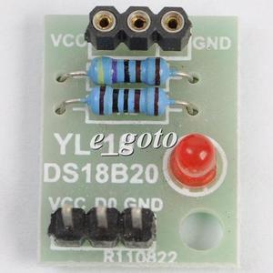 DS18B20 Temperature Sensor Shield without DS18B20 Chip for Arduino Raspberry pi