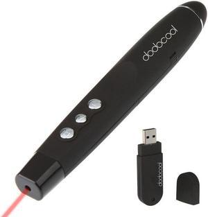 2.4GHz Wireless Presenter with Laser Pointer Pen USB Presentation Remote Control